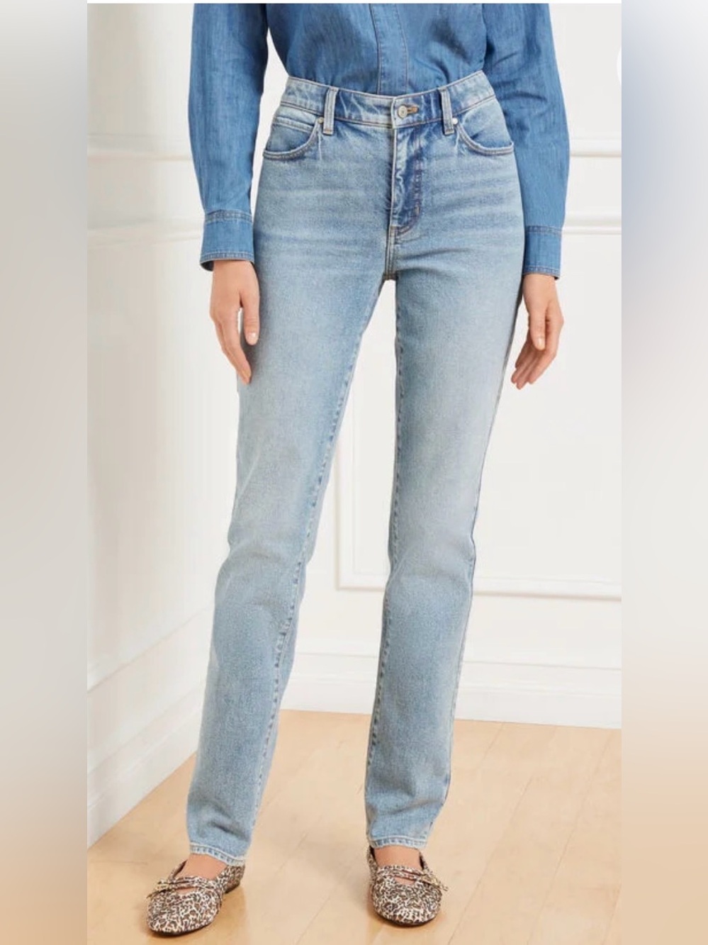 Talbots Light Blue Straight Leg Women's Jeans